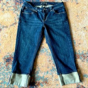 Banana Republic Women’s Capri Cuffed Jeans, size 6